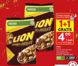 Intermarche Płatki Lion Caramel & Chocolate Nestlé oferta