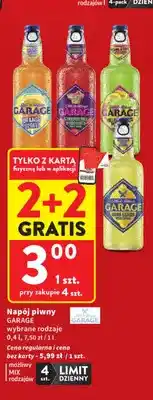 Intermarche Napój piwny Garage Strawberry Margarita oferta