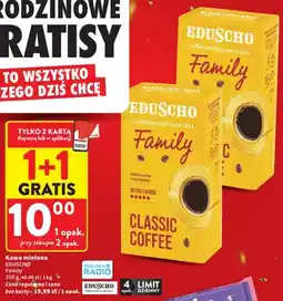 Intermarche Kawa mielona Eduscho Family oferta
