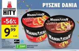 Intermarche Lody Manhattan Vanilla Strawberry oferta