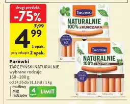 Intermarche Parówki 100% z kurczaka Tarczyński Naturalnie oferta