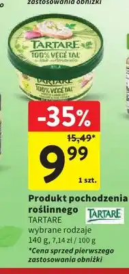 Intermarche Produkt pochodzenia roślinnego Tartare oferta