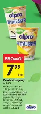 Intermarche Produkt sojowy Alpro oferta