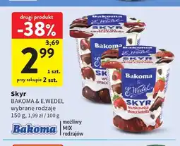 Intermarche Skyr wiśnia stracciatella Bakoma & E.Wedel oferta