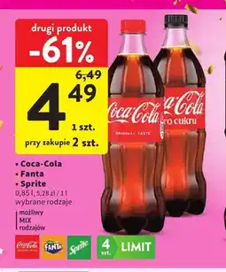 Intermarche Napój gazowany Coca-Cola oferta