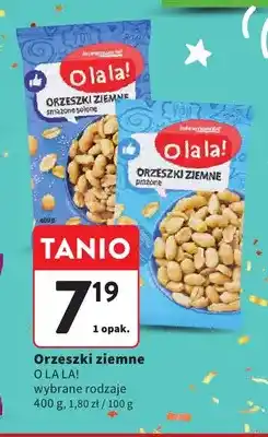 Intermarche Orzeszki ziemne smażone solone O la la! oferta