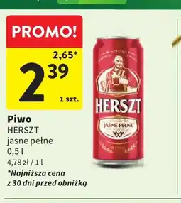 Intermarche Piwo Herszt oferta