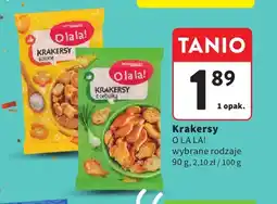 Intermarche Krakersy solone O la la! oferta