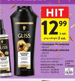 Intermarche Szampon do włosów Gliss oferta