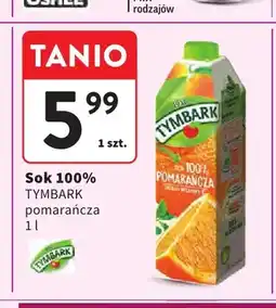 Intermarche Sok pomarańcza Tymbark 100% oferta