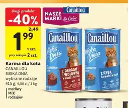 Intermarche Karma dla kota Canaillou Miska Dnia z drobiem i wołowiną oferta