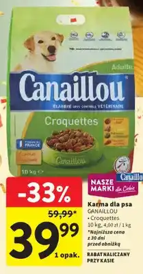 Intermarche Karma dla psa Canaillou Croquettes oferta