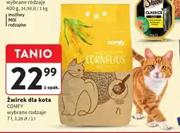 Intermarche Żwirek dla kota Comfy Cornelius oferta