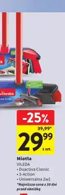 Intermarche Miotła Duactiva Classic Vileda oferta