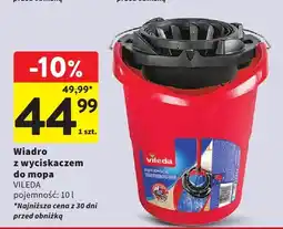Intermarche Wiadro z wyciskaczem do mopa 10 l Vileda oferta