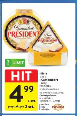 Intermarche Ser brie Président oferta
