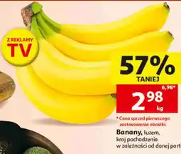 Auchan Banany, luzem oferta