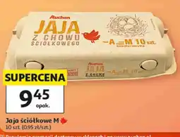 Auchan Jaja ściółkowe M Auchan oferta