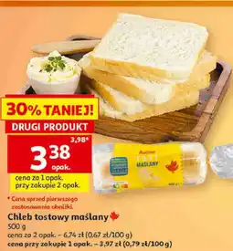 Auchan Chleb tostowy maślany Auchan oferta