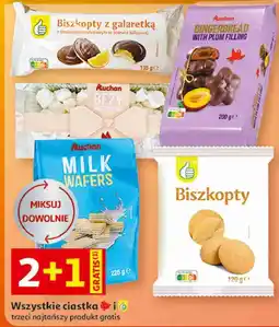 Auchan Wszystkie ciastka i biszkopty Auchan oferta