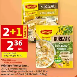 Auchan Winiary Pomysł na oferta
