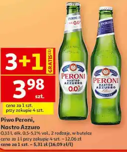 Auchan Piwo Peroni, Nastro Azzurro oferta