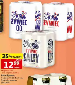 Auchan Piwo Żywiec oferta