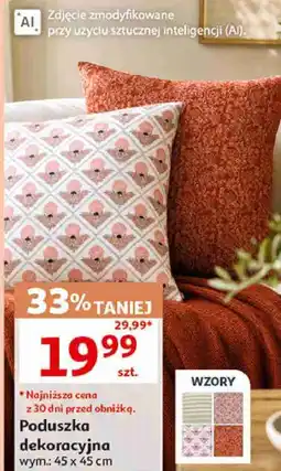 Auchan Poduszka dekoracyjna actuel oferta