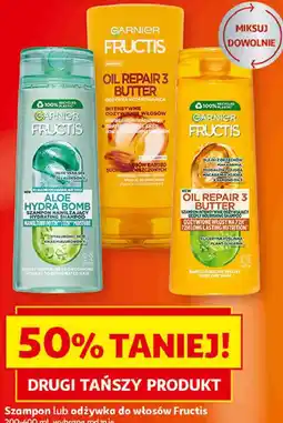 Auchan Szampon lub odżywka do włosów Fructis oferta