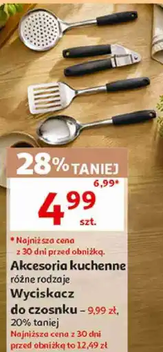 Auchan Akcesoria kuchenne Actuel Wyciskacz do czosnku oferta
