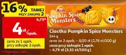 Auchan Ciastka Pumpkin Spice Monsters oferta