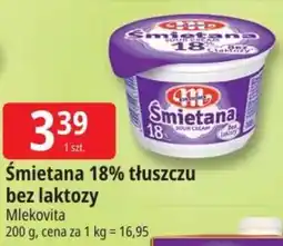 E.Leclerc Śmietana 18% tłuszczu bez laktozy oferta