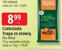 E.Leclerc Czekolada Trapa ze stewią oferta