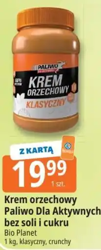 E.Leclerc Krem orzechowy Paliwo Dla Aktywnych bez soli i cukru oferta