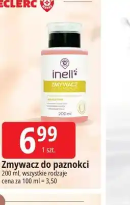 E.Leclerc Zmywacz do paznokci inell oferta