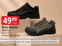 E.Leclerc Buty męskie Maketop oferta