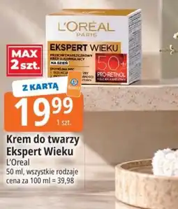 E.Leclerc Krem do twarzy Ekspert Wieku L'Oréal oferta