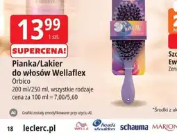 E.Leclerc Pianka/Lakier do włosów WellaFlex Orbico oferta