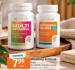 E.Leclerc Witaminy ActivLab Regis oferta