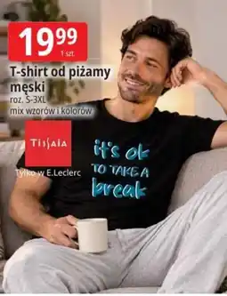 E.Leclerc T-shirt od piżamy męskie oferta