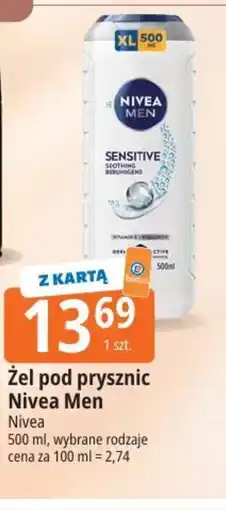 E.Leclerc Żel pod prysznic Nivea Men oferta