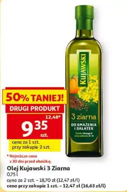 Auchan Olej Kujawski 3 Ziarna oferta