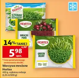 Auchan Warzywa mrożone Hortex oferta
