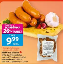 Auchan Kiełbasa śląska oferta