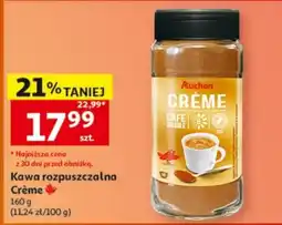 Auchan Kawa rozpuszczalna Crème oferta