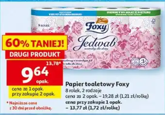 Papier toaletowy Foxy Jedwab