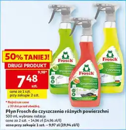 Auchan Płyn Frosch do czyszczenia różnych powierzchni oferta