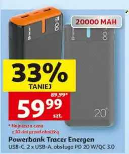 Auchan Powerbank Tracer Energen oferta
