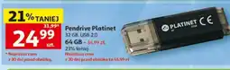 Auchan Pendrive Platinet oferta