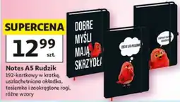 Auchan Notes A5 Rudzik oferta